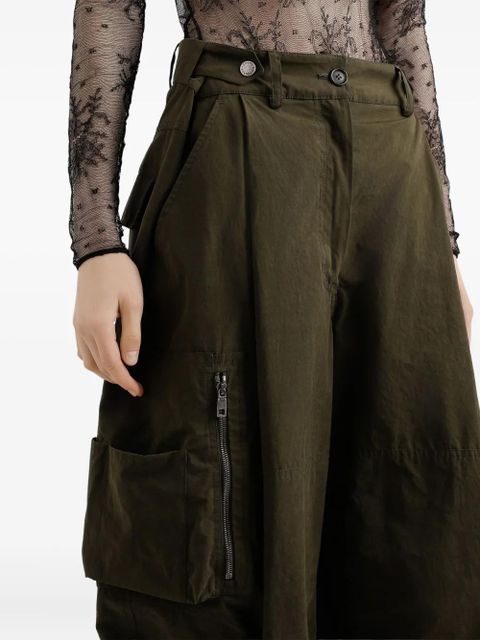 Dolce & Gabbana pleated cargo pants - Brown