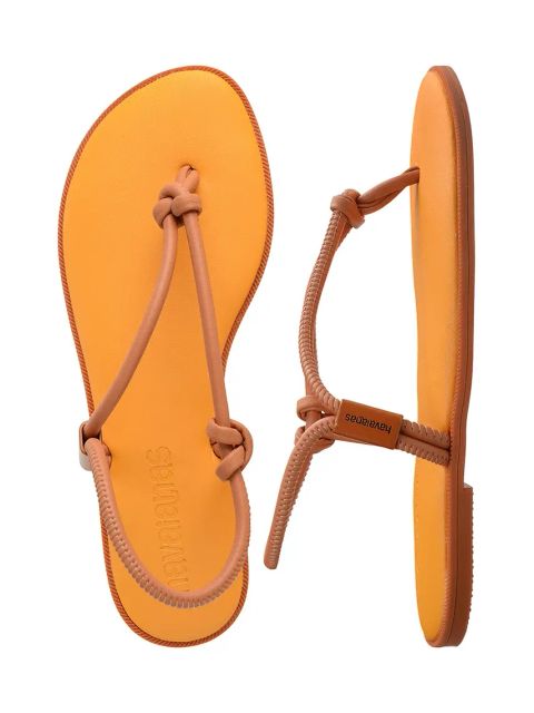 Havaianas sandały UNA ACAI CERRADO damskie kolor pomarańczowy 4149616.4919