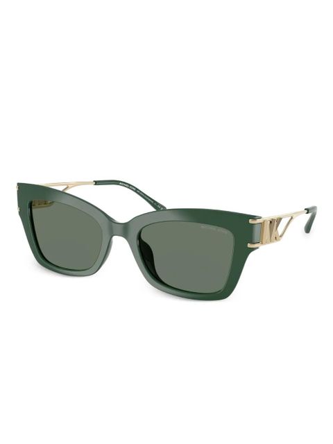 Michael Kors logo-plaque sunglasses - Green - zdjęcie produktu nr 2