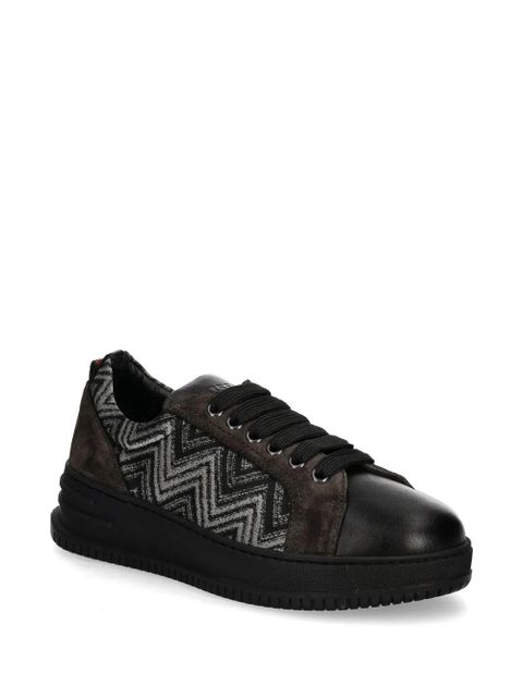 Missoni suede sneakers - Black - zdjęcie produktu nr 2