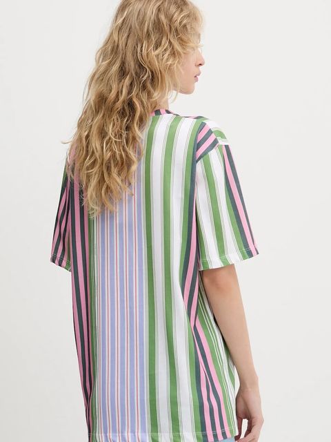 Stine Goya t-shirt bawełniany damski kolor zielony SG-PF25-T009-2243