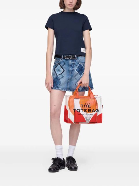 Marc Jacobs flower-print cotton T-shirt - Blue - zdjęcie produktu nr 2