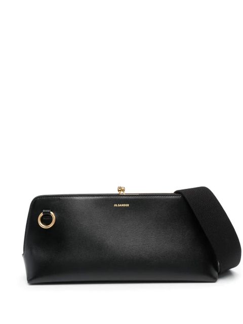 Jil Sander small Goji leather shoulder bag - Black - zdjęcie produktu nr 1