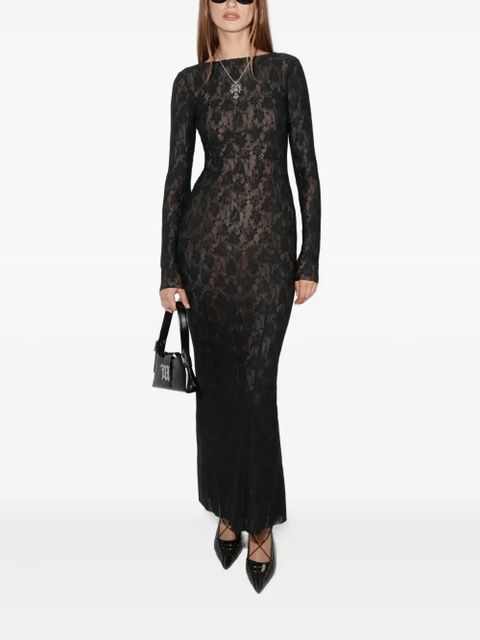 MISBHV Lace flower maxi Dress - Black - zdjęcie produktu nr 2