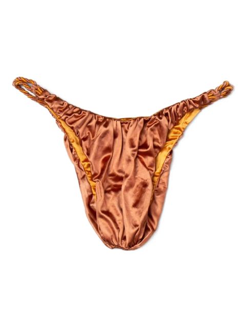Isa Boulder Tinytwist bikini bottom - Brown