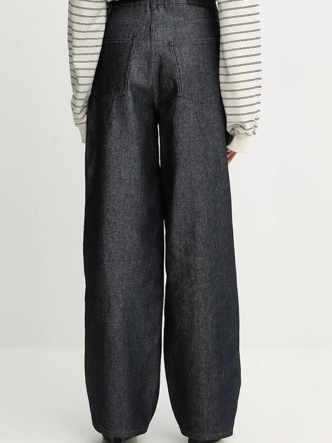 Rotate jeansy damskie kolor granatowy 115193D03 - zdjęcie produktu nr 2