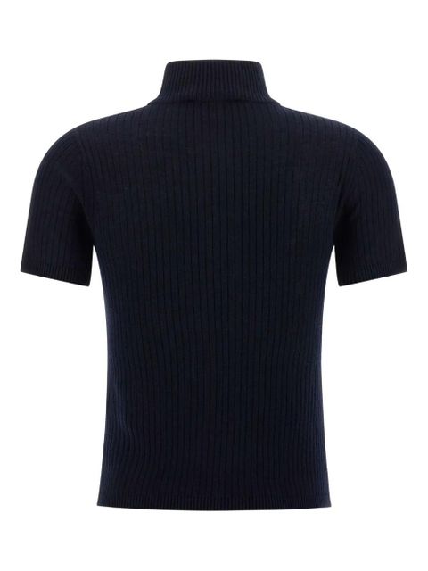 Max Mara Janagy ribbed high-neck sweater - Blue - zdjęcie produktu nr 2