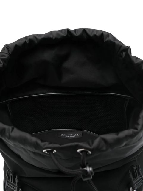 Maison Margiela ring-embellished backpack - Black