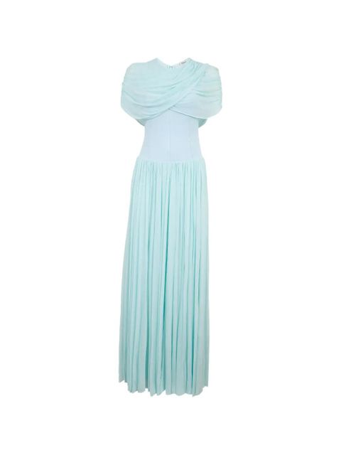 Simkhai Nancie draped maxi dress - Blue - zdjęcie produktu nr 1