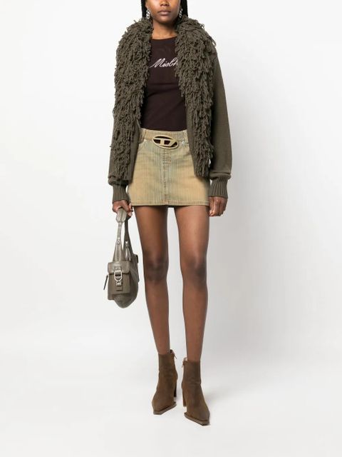 Diesel Oval D buckle denim skirt - Blue - zdjęcie produktu nr 2