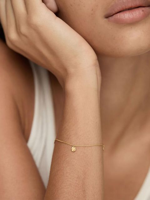 Monica Vinader Siren Muse Station bracelet - Gold