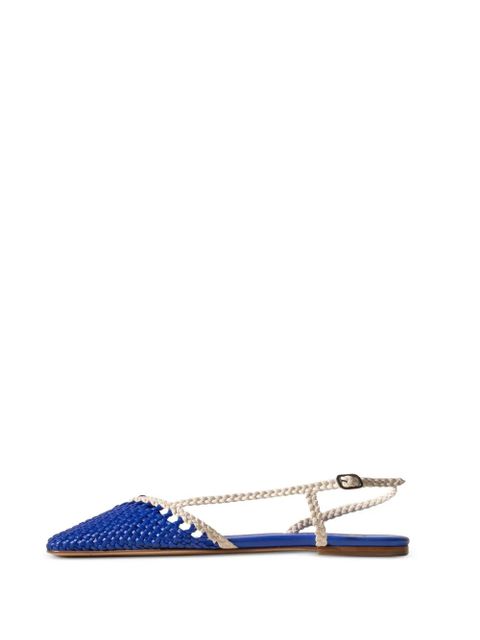 Hereu RONDAIA woven asymmetrical sandals - Blue - zdjęcie produktu nr 1