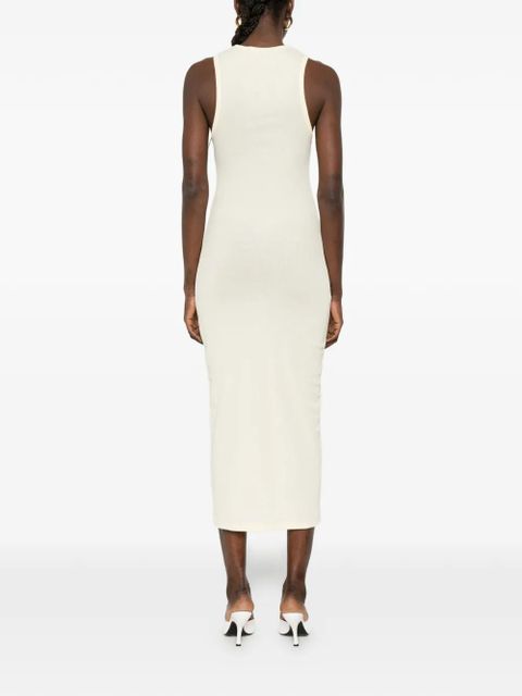 WARDROBE.NYC racer dress - Neutrals