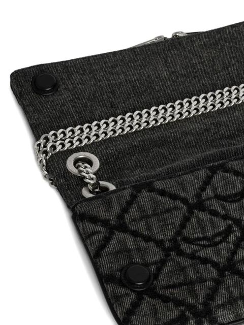 Zadig&Voltaire quilted chain-strap crossbody bag - Black