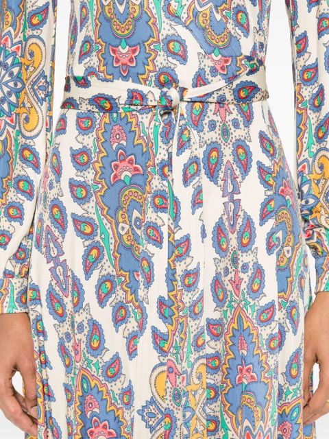 ETRO paisley-print midi dress - Neutrals - zdjęcie produktu nr 2