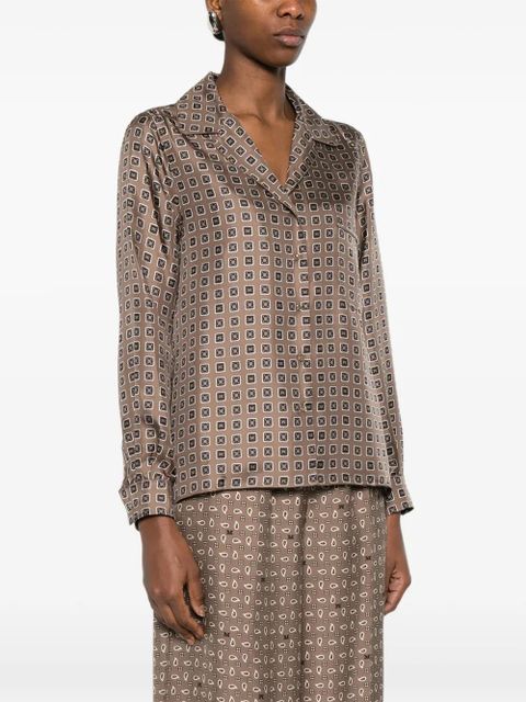 Max Mara Disco printed shirt - Neutrals