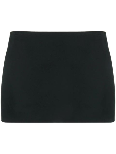 KHAITE Jett tailored miniskirt - Black - zdjęcie produktu nr 1