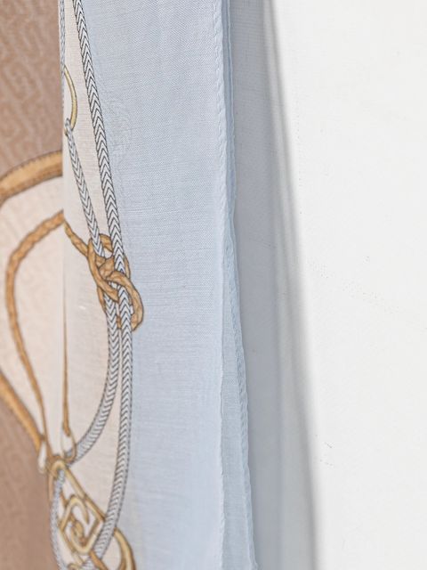 Liu Jo szal damska kolor niebieski wzorzysta 2A6052 T2745 - zdjęcie produktu nr 2