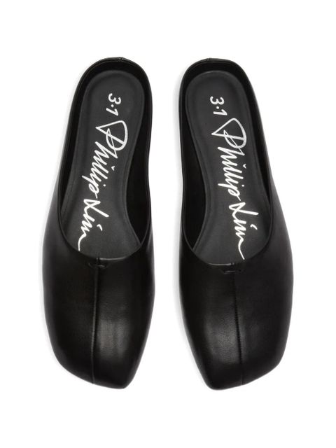 3.1 Phillip Lim ID flat mules - Black