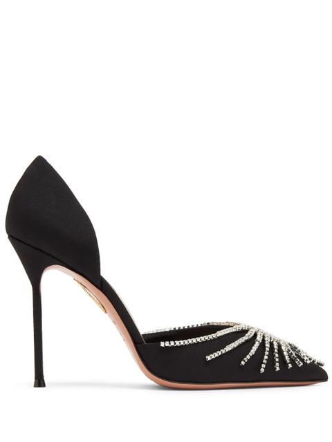 Aquazzura Sunshine 105mm pumps - Black - zdjęcie produktu nr 1