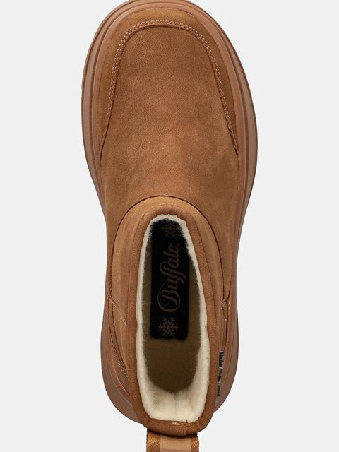 Buffalo śniegowce Olympia Pull On Lo Warm kolor brązowy 1270145-COG