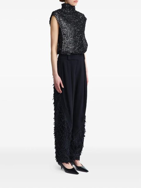 16Arlington Ovica sequinned tank top - Black