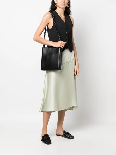 Jil Sander medium Tangle leather shoulder bag - Black - zdjęcie produktu nr 2