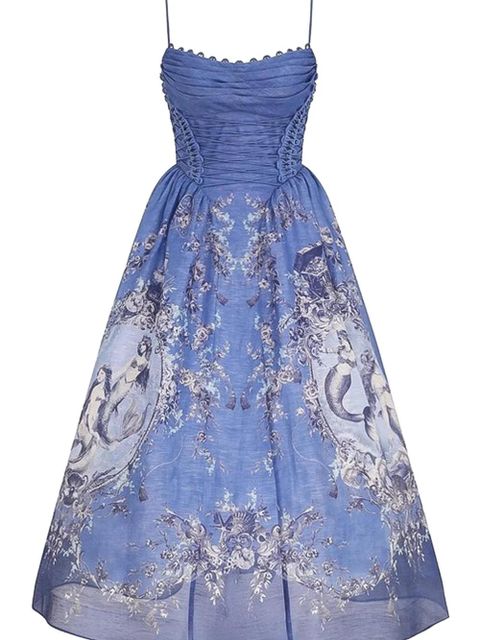 ZIMMERMANN Picnic beaded maxi dress - Blue - zdjęcie produktu nr 2