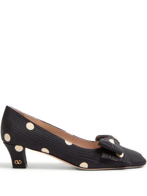 Valentino Garavani 45mm Bowow pumps - Black - zdjęcie produktu nr 1
