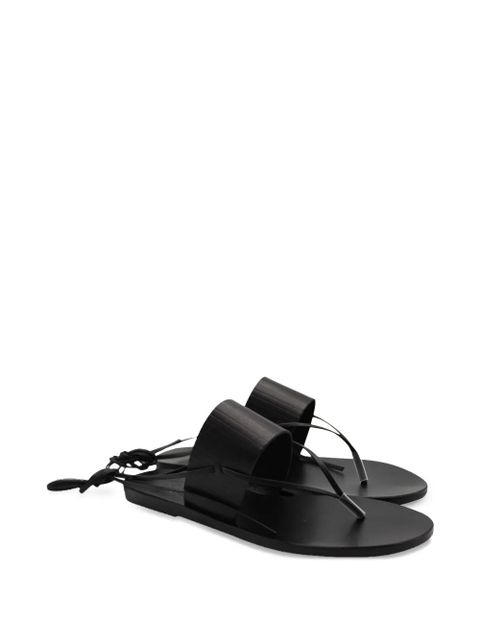 Ancient Greek Sandals Aratro strap sandals - Black