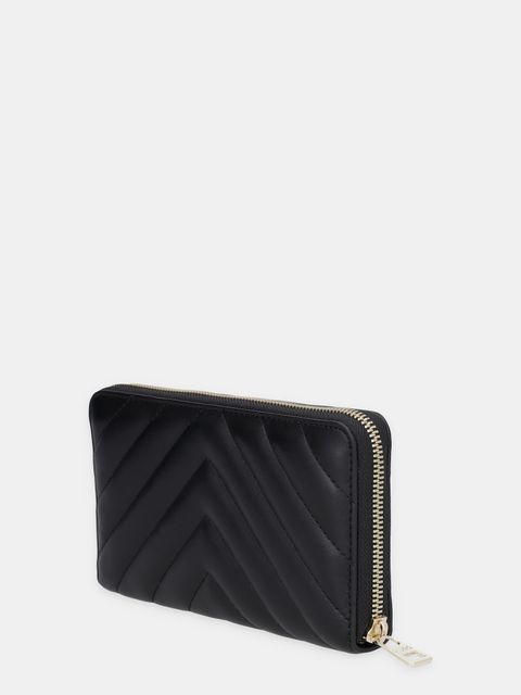 HUGO portfel Chris 2.0 QU_Zip Aro damski kolor czarny 50557991 - zdjęcie produktu nr 2