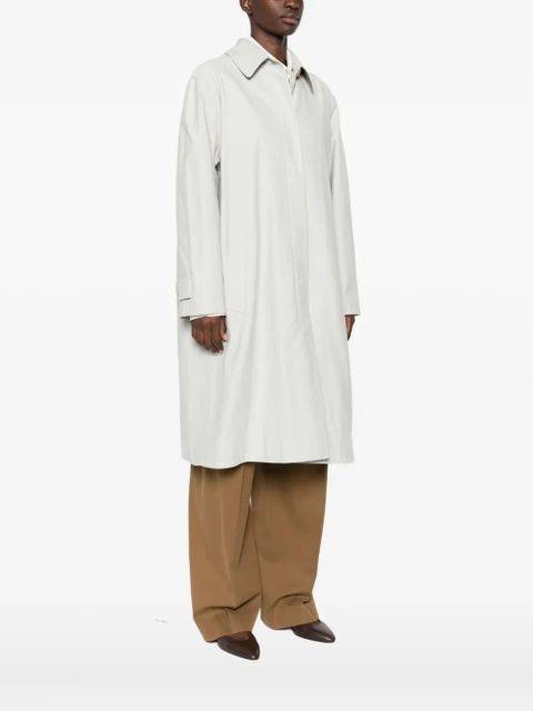 The Row single-breasted coat - Neutrals