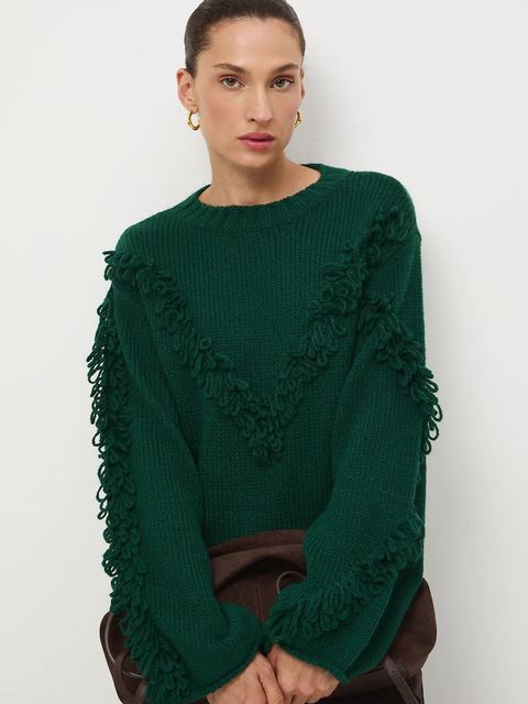 Medicine sweter damski kolor turkusowy