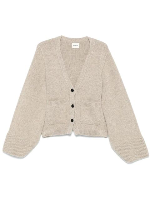 KHAITE Scarlet cardigan - Neutrals - zdjęcie produktu nr 1