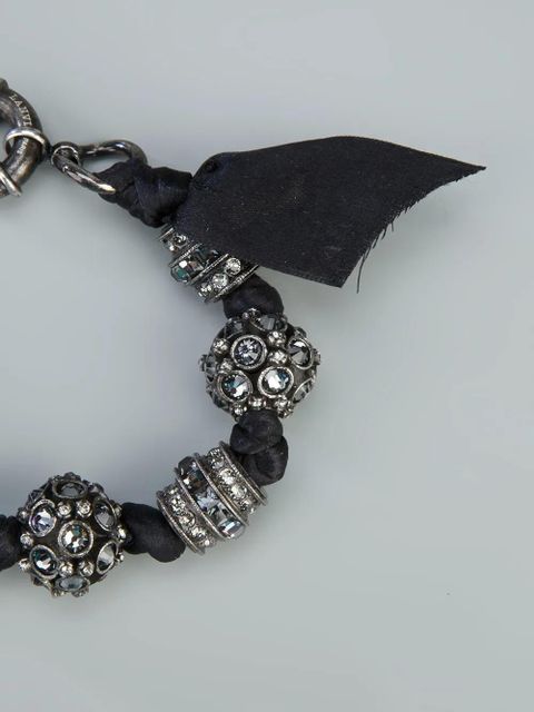 Lanvin beaded chunky bracelet - Metallic - zdjęcie produktu nr 2