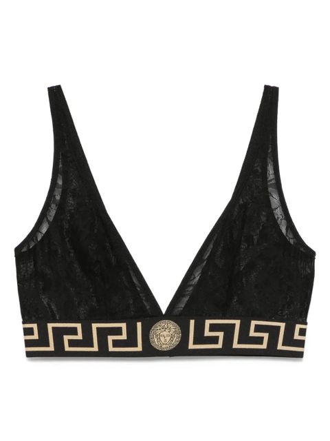 Versace Greca-border bralette - Black - zdjęcie produktu nr 1