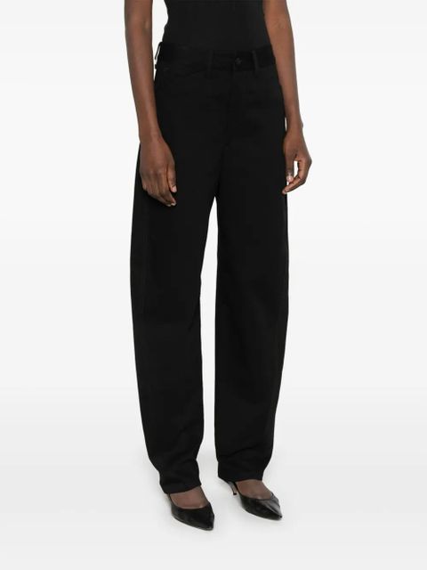 LEMAIRE Twisted trousers - Black