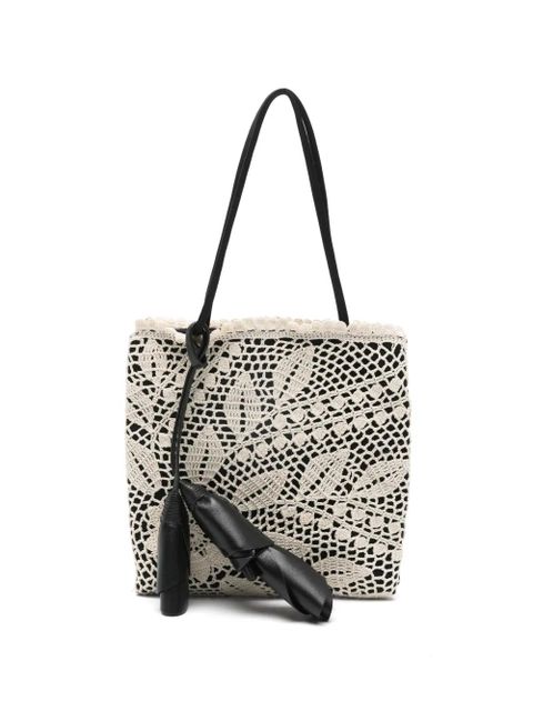 Magda Butrym Julia crochet top-handle bag - Black - zdjęcie produktu nr 2