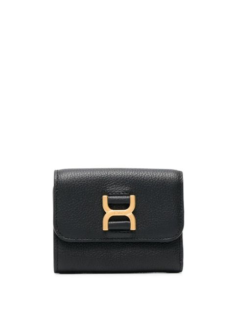 Chloé logo-buckle leather wallet - Black - zdjęcie produktu nr 1