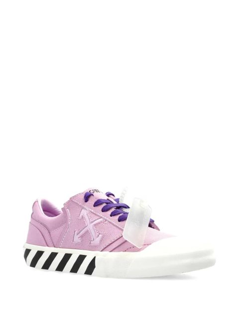 Off-White arrow-logo low sneakers - Pink