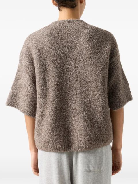American Vintage Zolly round-neck sweater - Brown