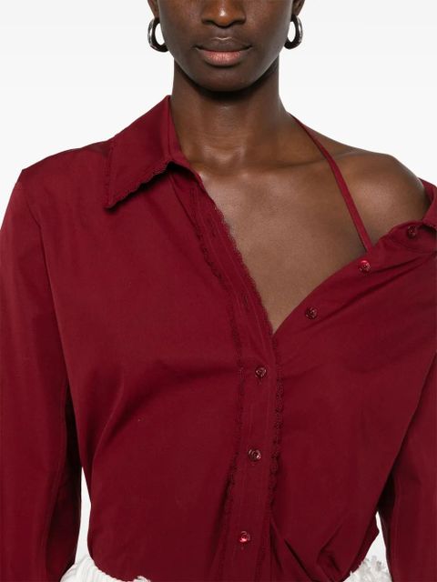 Gucci cotton poplin shirt - Red