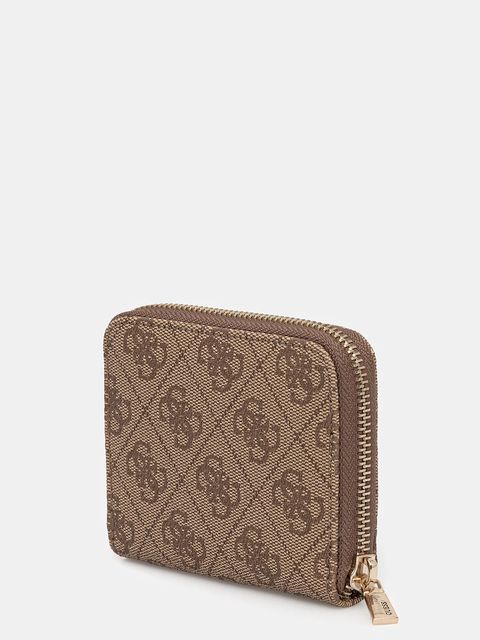 Guess portfel LAUREL damski kolor beżowy SWSG74 59137 - zdjęcie produktu nr 2