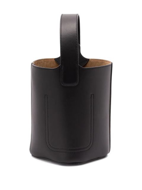LOEWE mini Pebble bucket bag - Black - zdjęcie produktu nr 2