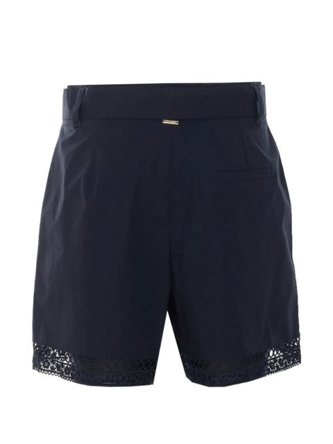 TWINSET embroidery belted shorts - Blue - zdjęcie produktu nr 2