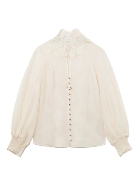 ZIMMERMANN Rebellion blouse - Neutrals - zdjęcie produktu nr 1