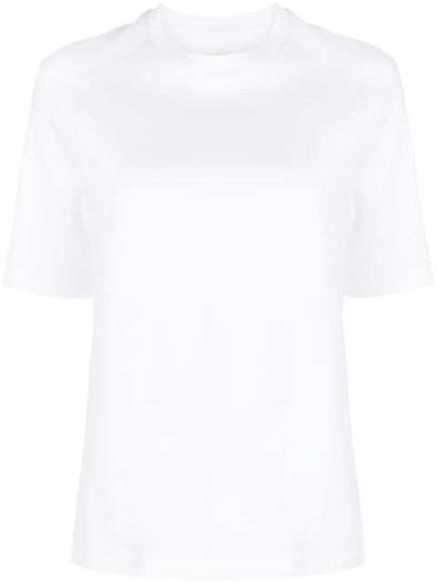 Jil Sander crew-neck cotton T-shirt - White - zdjęcie produktu nr 1