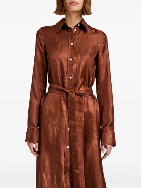 Proenza Schouler Amaya dress - Brown