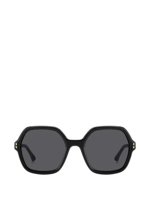 ISABEL MARANT geometric-frame sunglasses - Black - zdjęcie produktu nr 1