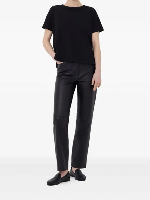 LouLou de Saison oversized cotton T-shirt - Black - zdjęcie produktu nr 2